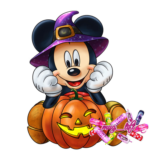 UV DTF Mickey Halloween Decal